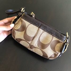 Coach wristlet
